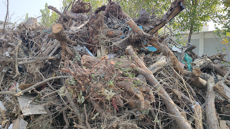 华北地区园林垃圾破碎处置项目